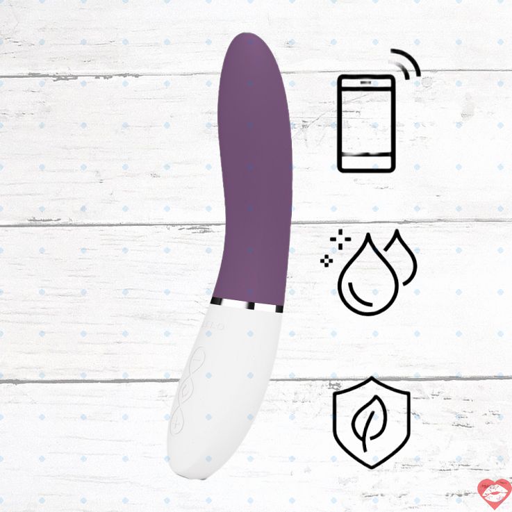 Lelo Liv 3 G-Spot App Rung Tím 3.5x16.9cm