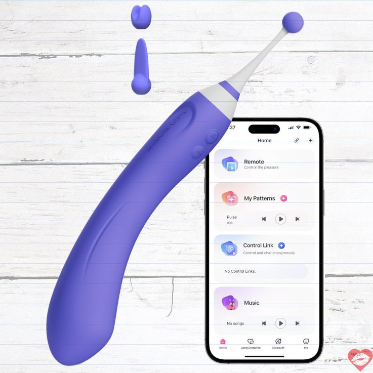 Lovense Hyphy dual-end cao tần clitoris G-spot remote mạnh