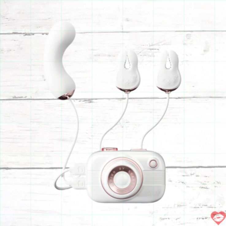 SVAKOM Camera Suck Breast Clamp APP 3in1 Điên Rồ