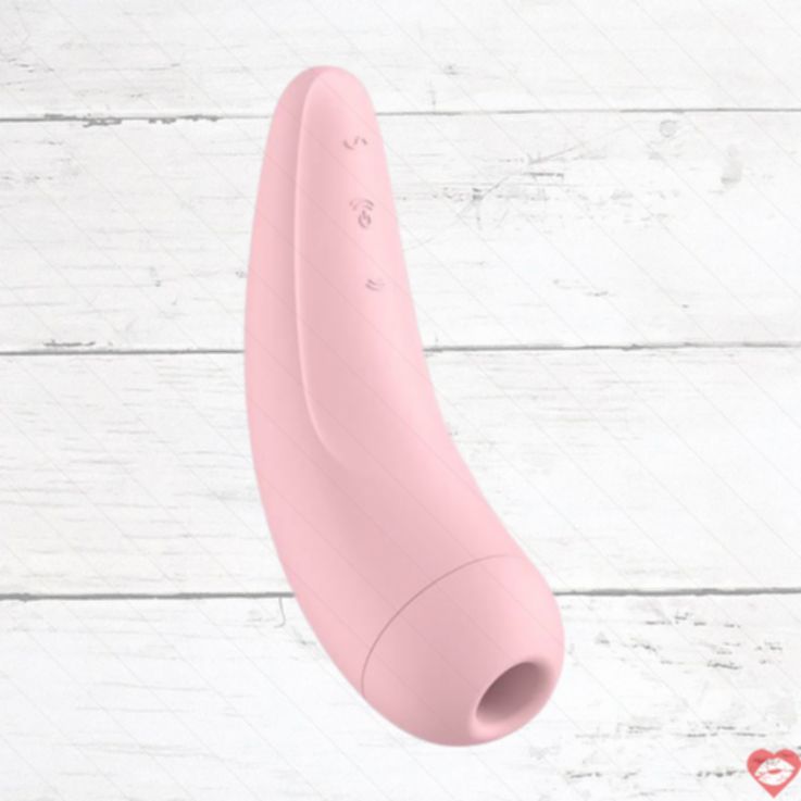Satisfyer Curvy 2 hút mút âm vật rung app cực khoái