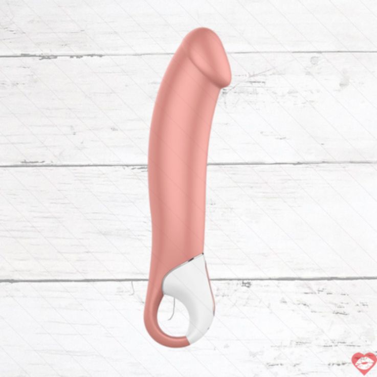 Satisfyer Master XXL Dildo Rung Giểm 6.7cm 12 Chế Độ Siêu Lớn