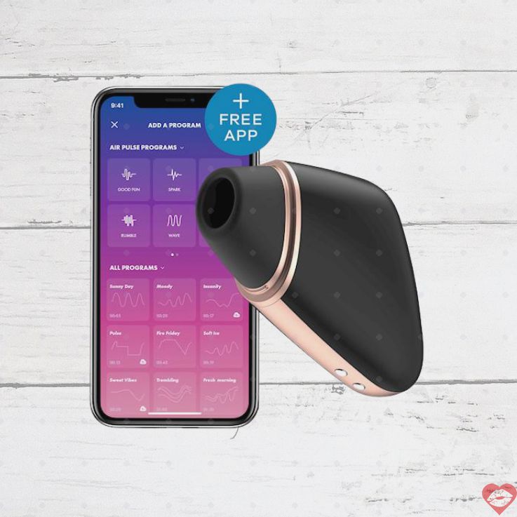 Satisfyer Love Triangle Air Pulse Vú Âm Hộ