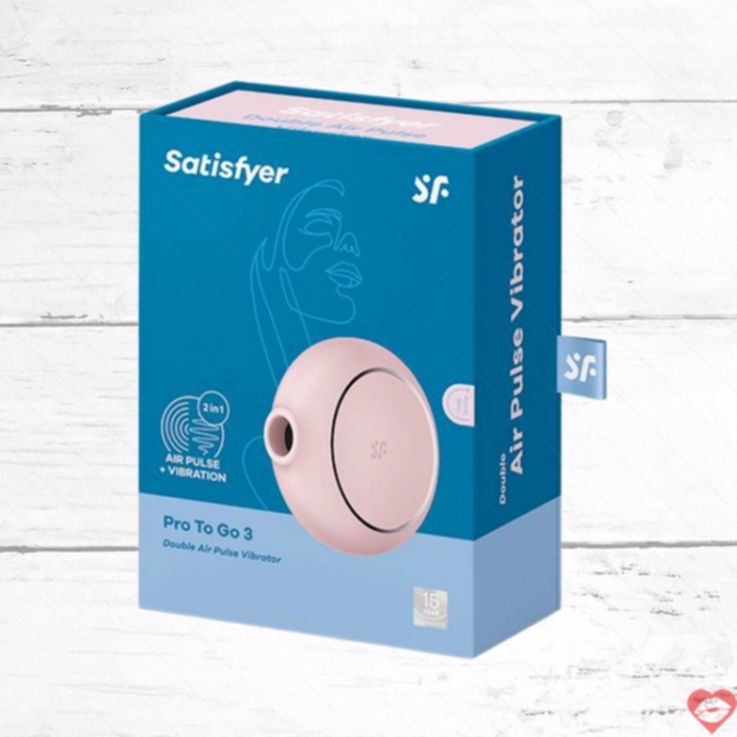 Satisfyer Pro To Go 3 Double Air Pulse Mini Vibe