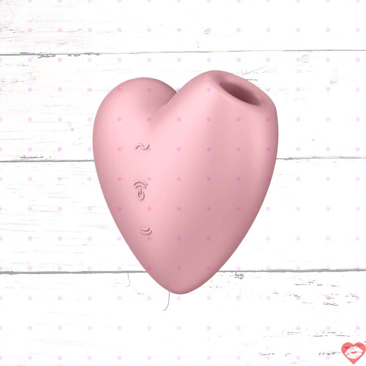 Satisfyer Cutie Heart Air Pulse Tim Rung Âm Đạo