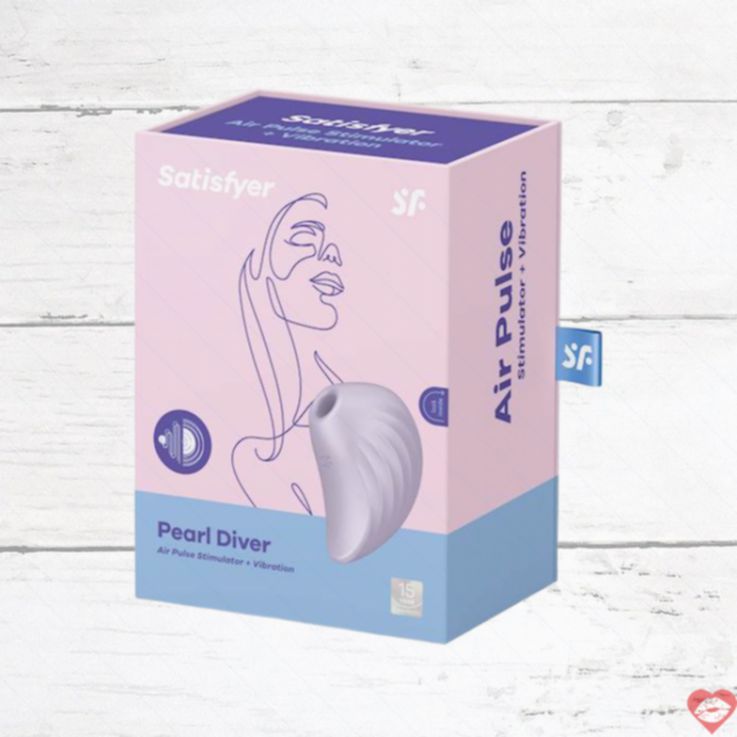 Satisfyer Pearl Diver Air Pulse Clit Rung Ngọc Trai