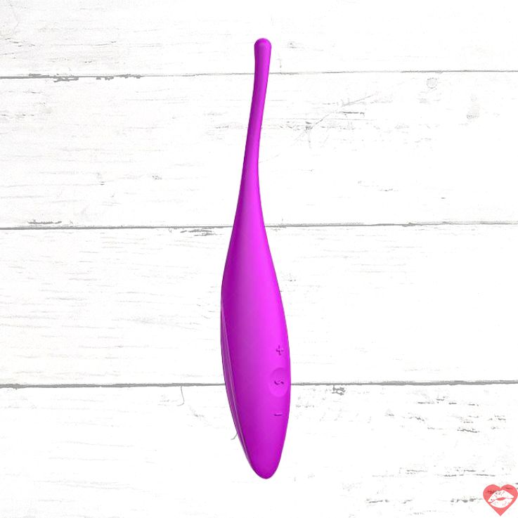 Satisfyer Twirling Joy app rung đầu nhọn kích thích điểm nóng