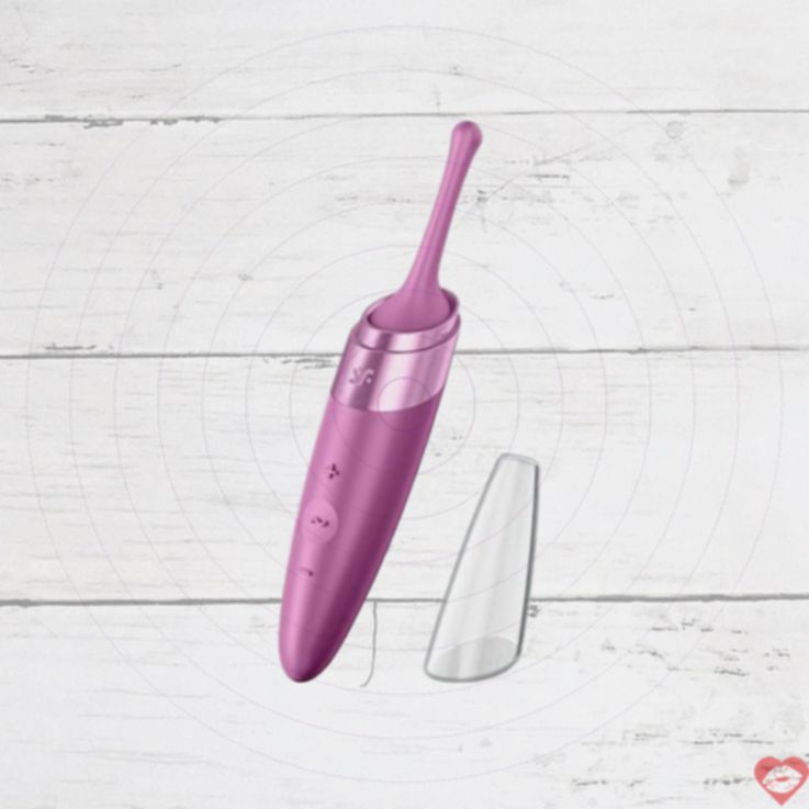 Satisfyer Twirling Delight Tip Rung Xoay Đa Năng Di Động