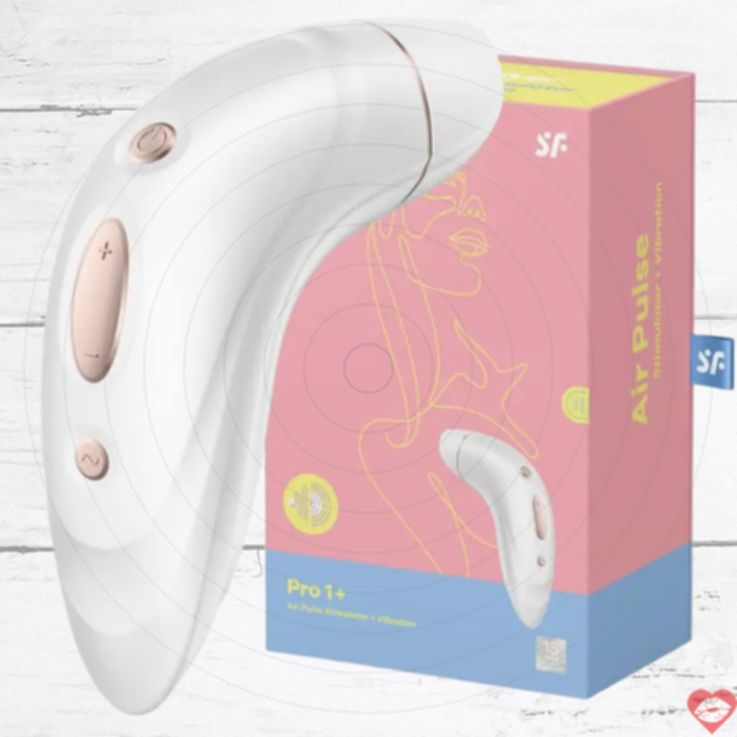 Satisfyer Pro Plus Hút Rung Âm Tinh Hoàn 2 Motor