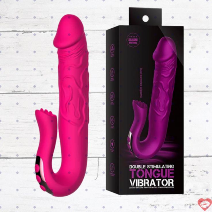 Secwell lưỡi đôi dildo rung 10 tốc độ mạnh mẽ CE certified
