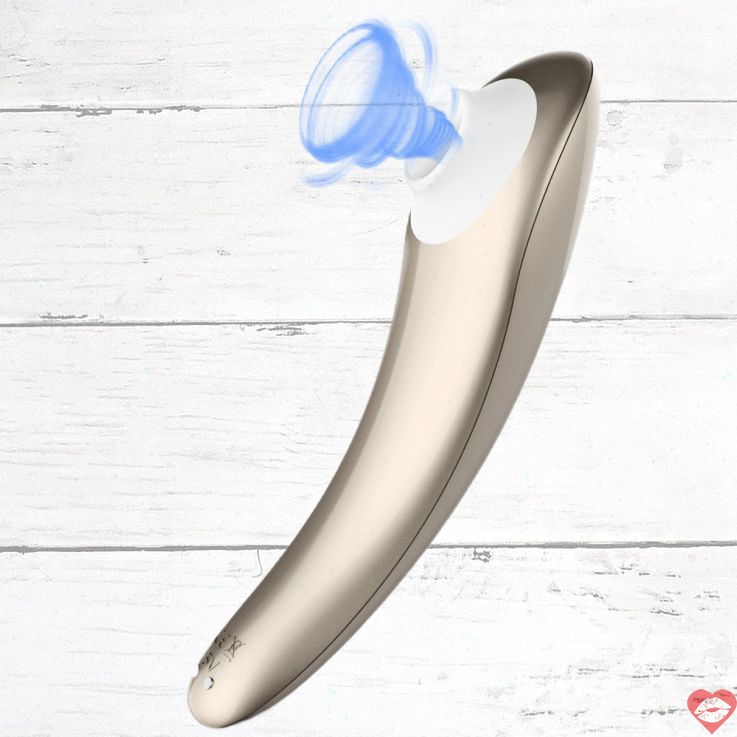 DIBE Crescent Hút Rung Vàng Hồng Ergonomic Siêu Đẹp