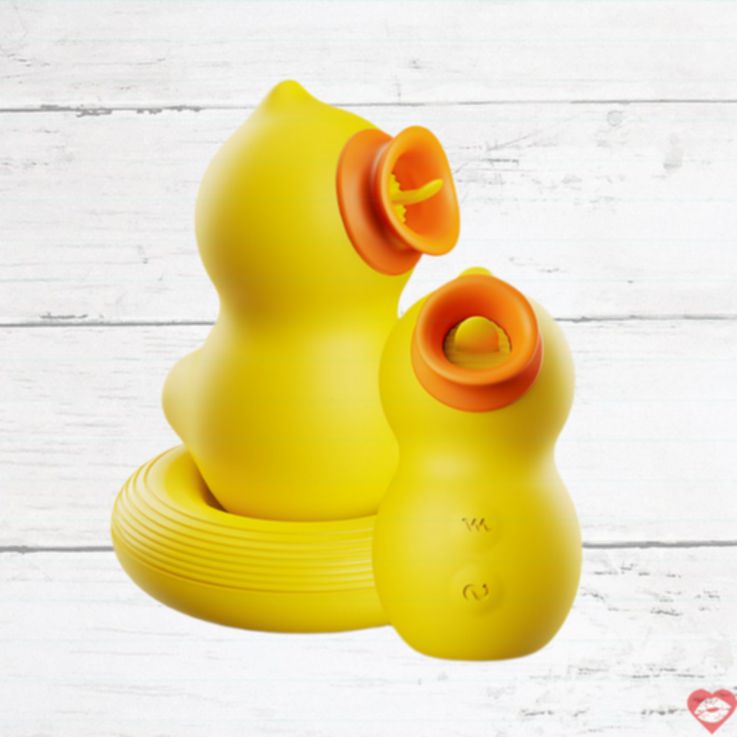 Dibe vibrating tongue duck king секс игрушка