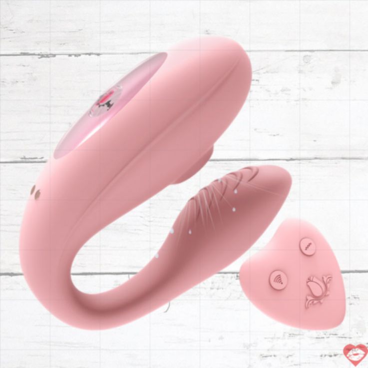 Wowyes A7 Remote Sucking Vibrator Cặp Đôi Bliss Chung