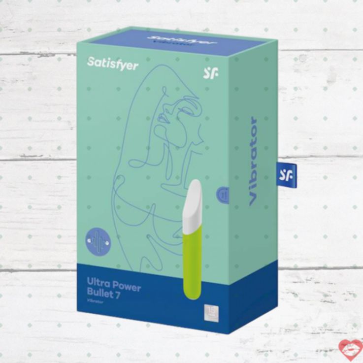 Satisfyer Bullet 7 Xanh Vàng 5.3 Inch