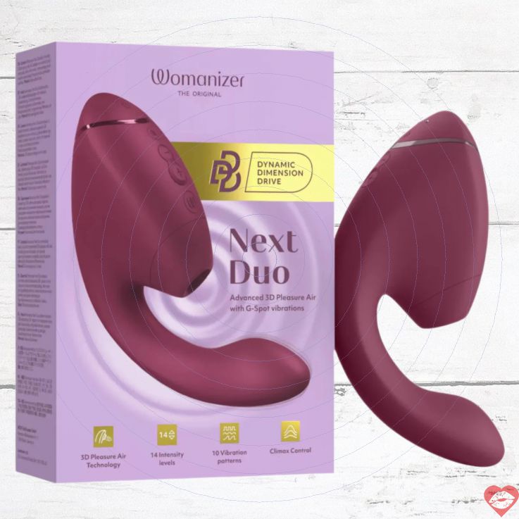 Womanizer Next Duo air 3D G-spot kích thích kép