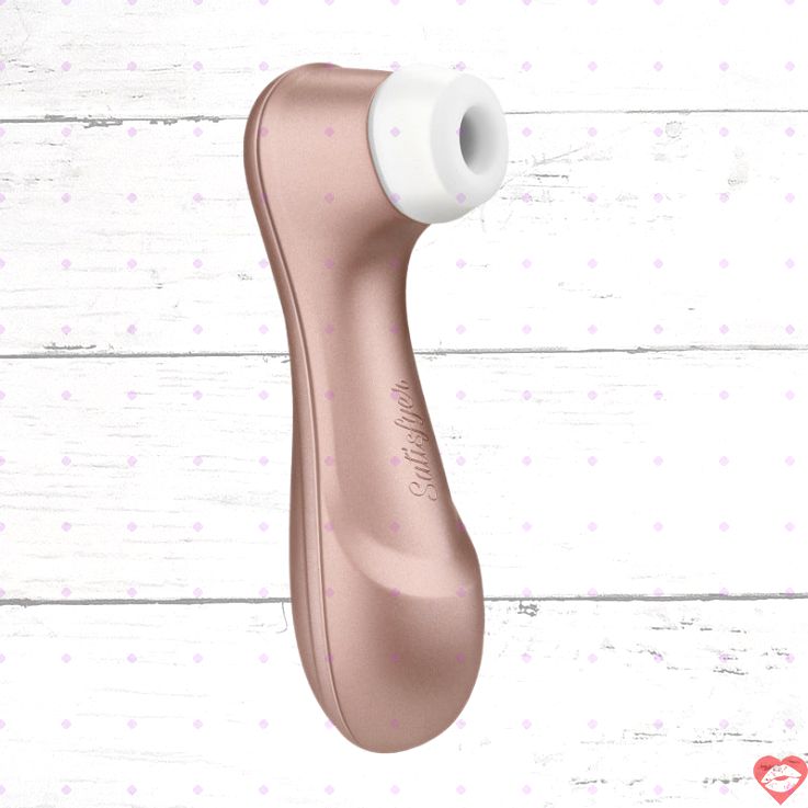 Satisfyer Pro 2 Hút Rung Âm Hạch Vàng Hồng