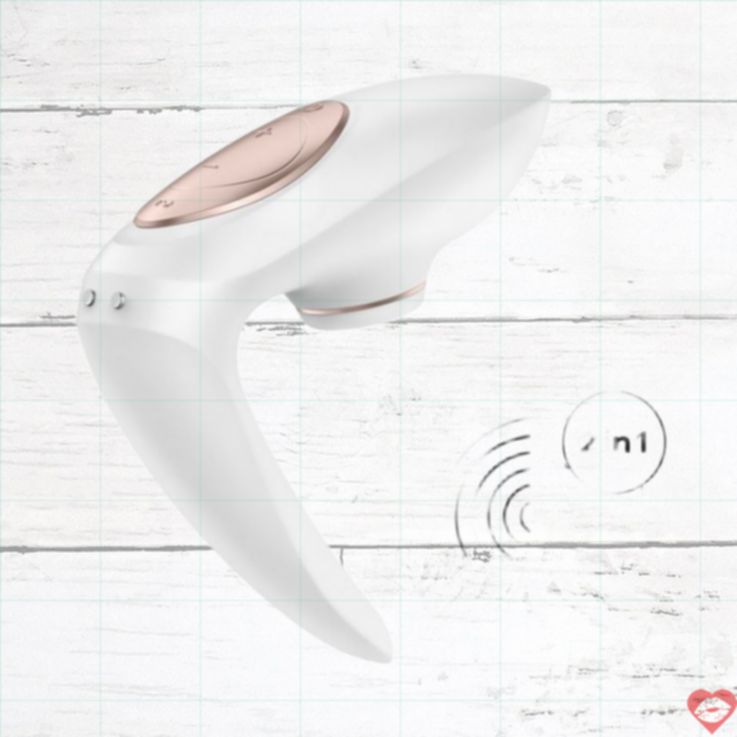 Satisfyer Pro 4 Couples Âm Đạo Cặp Đôi Sóng