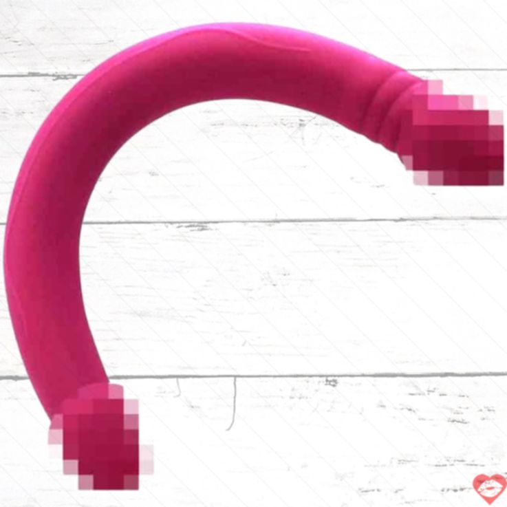 Dorcel Double Do 42cm Đôi Phấn Hồng Siêu Dài 