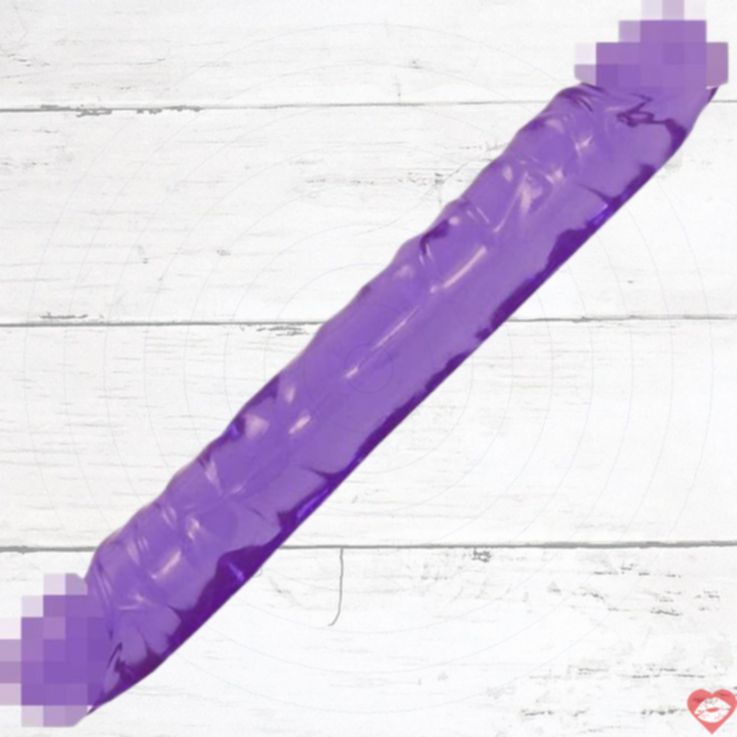 Double dildo tím 30cm Intimnaya song đầu khoái lạc 
