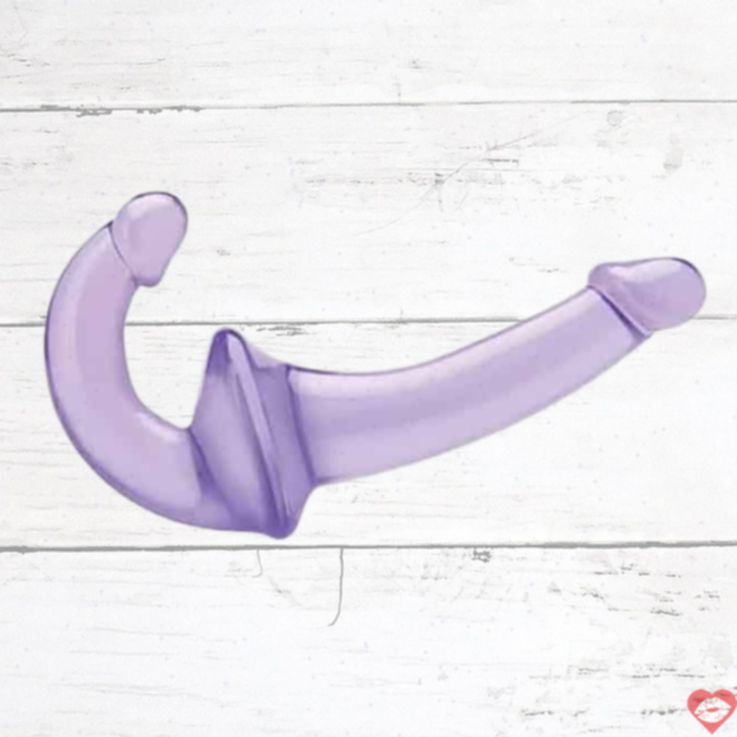 Lux Fetish Strap-on Tím Mềm Không Rem An Toàn 