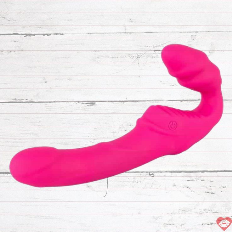 You2Toys Strap-on Rung Hồng Không Dây Đa Khoái 