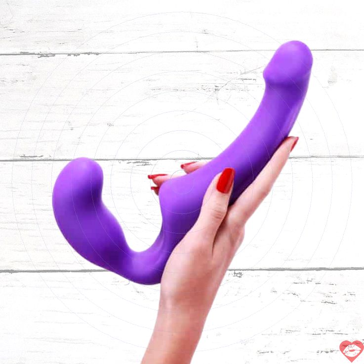 Strapon Fun Factory Share Tím 24cm Không Dây Tự Nhiên 