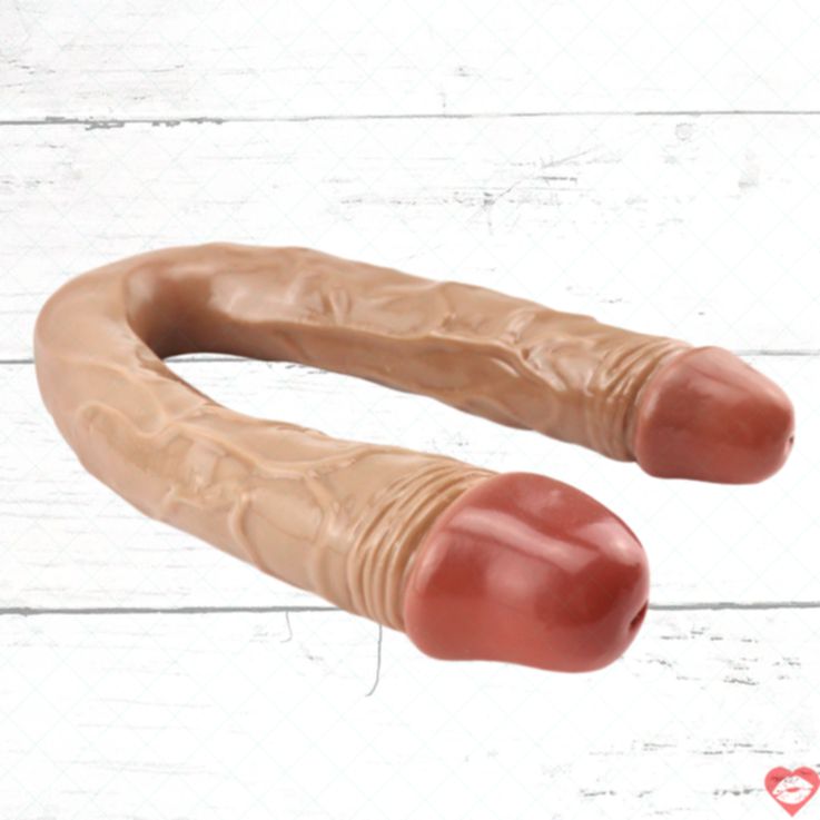 Dildo Double 42cm PVC Realistic Chân Chất Vô Tận 