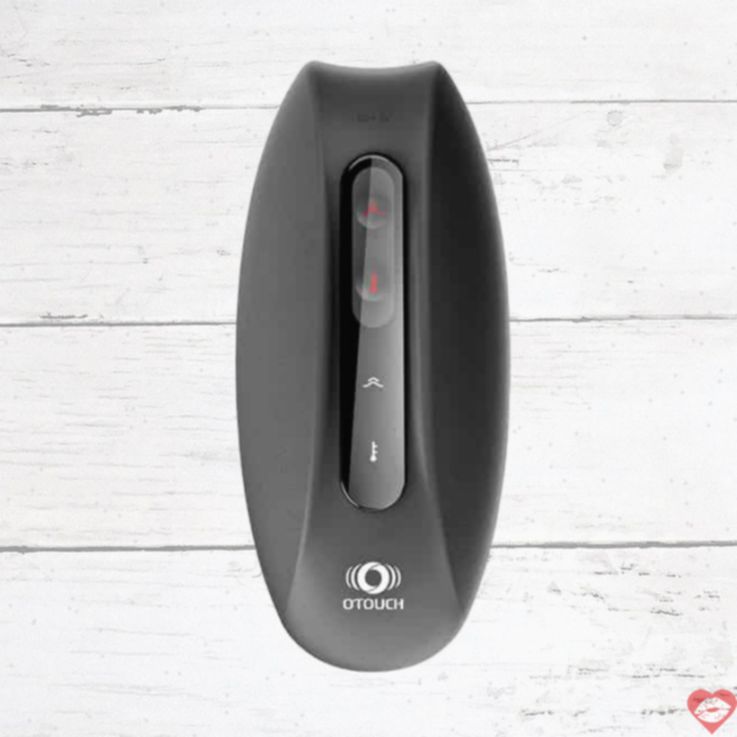 Otouch Deven Masturbator Đen Sưởi Ấm Dao Động Mạnh 