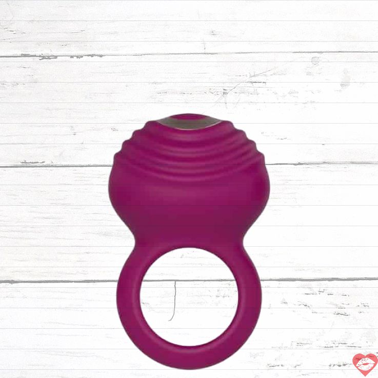 Anasteisha Petal Vòng Rung Tím 7.4cm Sạc Pin Nâng Tầm Đam Mê 