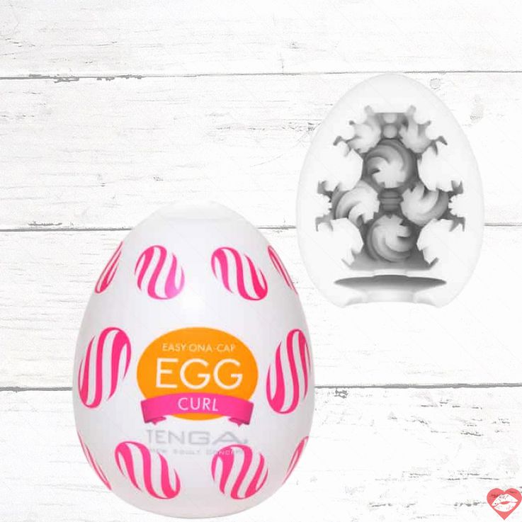 Tenga Egg Wonder Curl Trứng Trắng Siêu Mềm Mịn Sướng Điên 