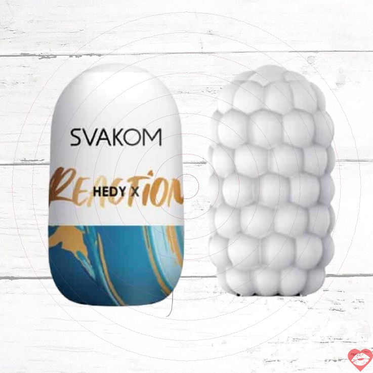Svakom Hedy X TPE Hai Lỗ Hút Siêu Thật Động