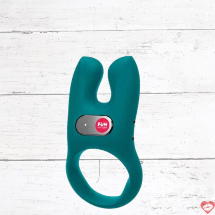 Fun Factory Nos Ring Ngọc Xanh Rung Mạnh Nâng Tầm Cặp 