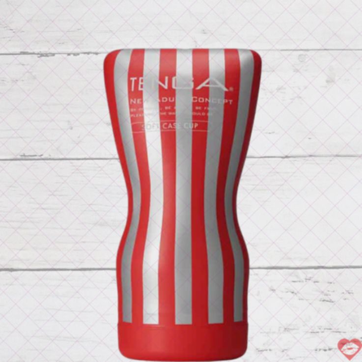 Tenga Soft Case Cup Đỏ Siết Điều Chỉnh