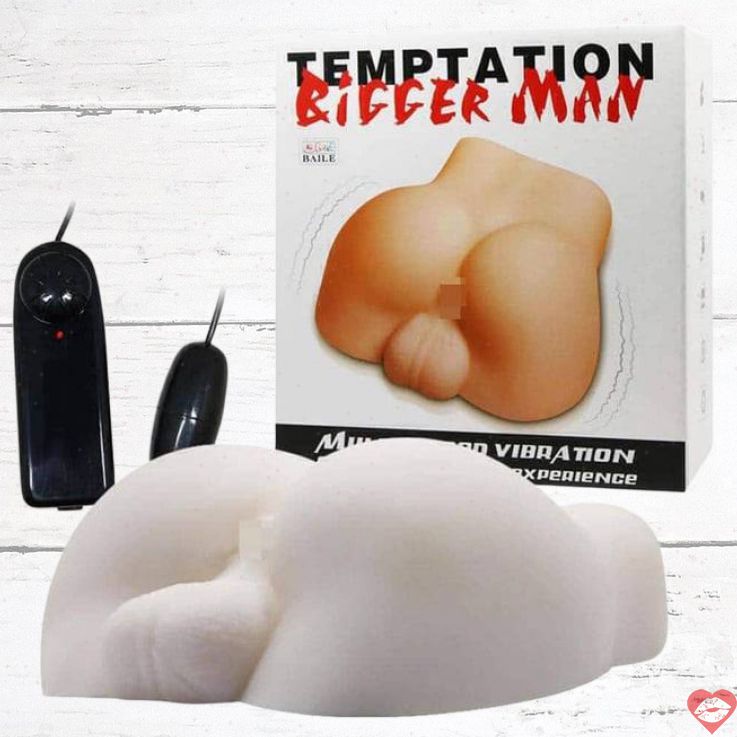 Baile Bigger Man Rung TPR 18cm Masturbator Đỉnh 