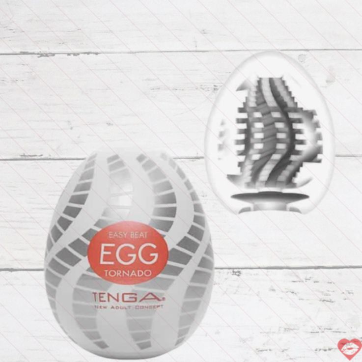 Tenga Egg Tornado Trắng - Xoáy Cuồng Nhiệt Nhỏ Giọt