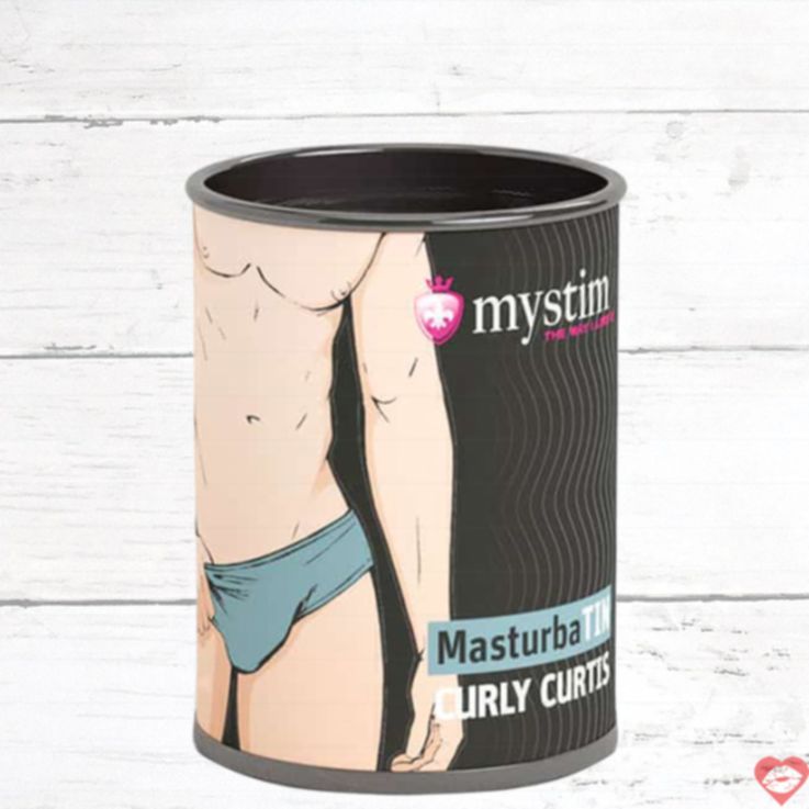 Mystim Curly Curtis onahole xoáy nước cực phê
