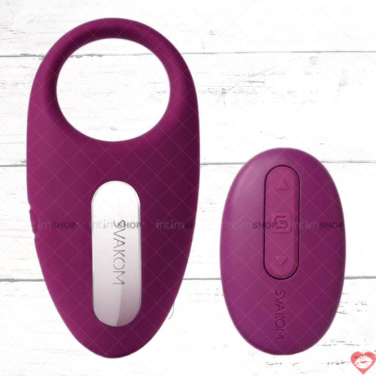 Svakom Winni Vòng Rung Tím Remote 3cm Siêu Mạnh