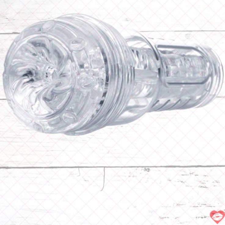 Fleshlight GO Torque Ice mastubator trong suốt 20cm
