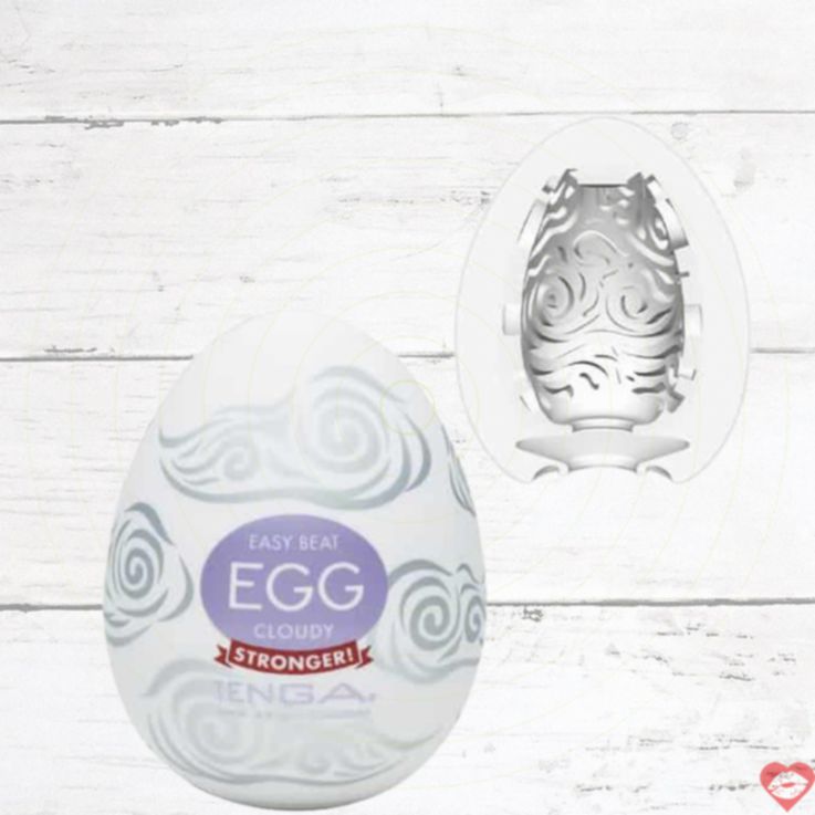 Tenga Egg Hard-Boiled Cloudy Trứng Mút Siêu Cứng