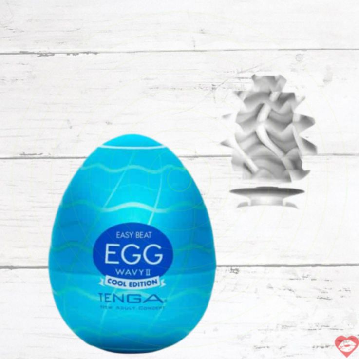 Tenga Egg Wavy Cool Trứng Rung Lạnh Thỏa Mãn