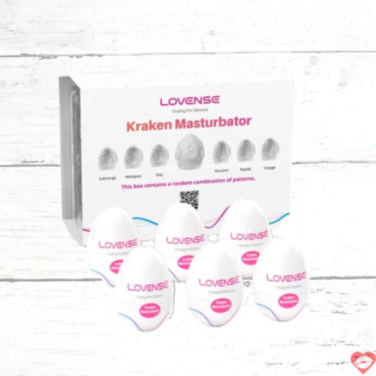 Bộ 6 Lovense Kraken Masturbator TPE Siêu Mịn Thỏa Mãn