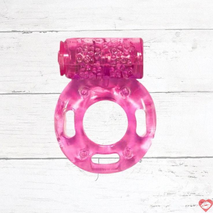 Lola Games Axle-Pin Vibrating Ring Hồng Rung Mãnh Liệt