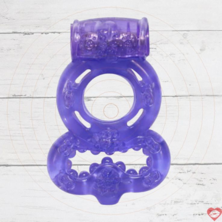 Vòng Đeo Tím Lola Treadle Kẹp Dương Vật Bìu Siêu Hấp Dẫn 