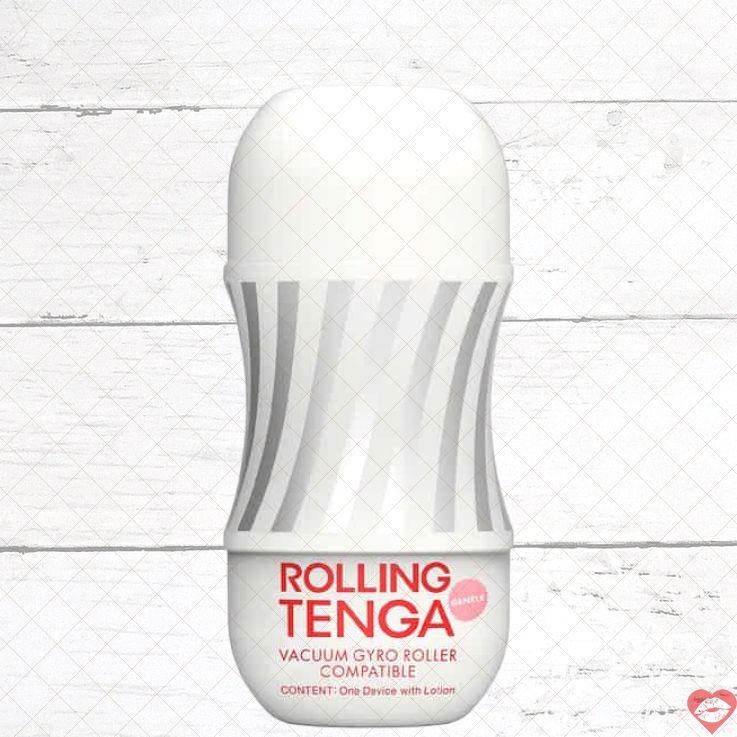 Tenga Rolling Cup Gentle White Vacuum Gyro Siêu Mềm 
