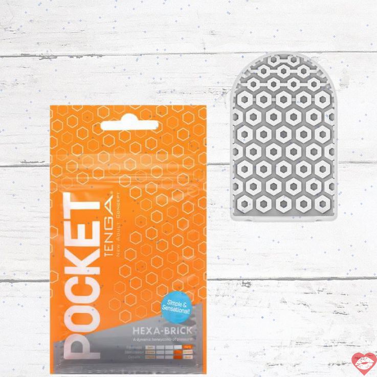 Tenga Pocket Hexa-Brick Cam Nhỏ gọn Một Lần