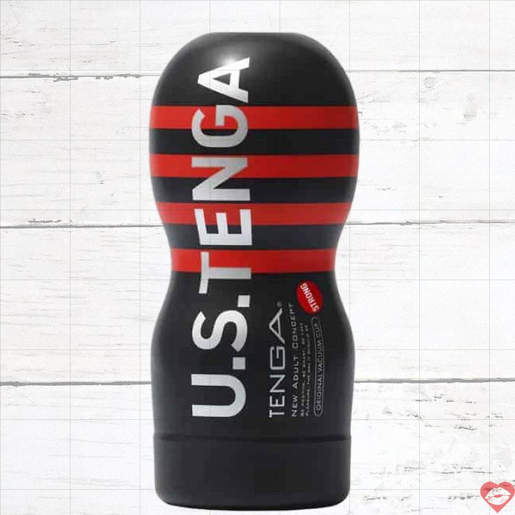 Tenga US Vacuum Cup Strong Đen Siêu Hút Mạnh 18cm