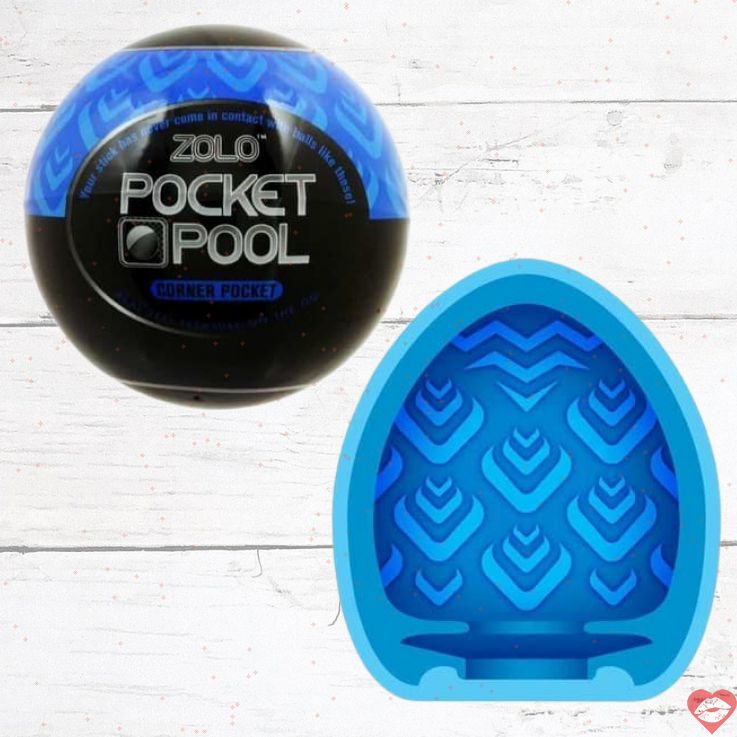 Zolo Pocket Pool Trắng Co Giãn Masturbator Thú Vị Hay 