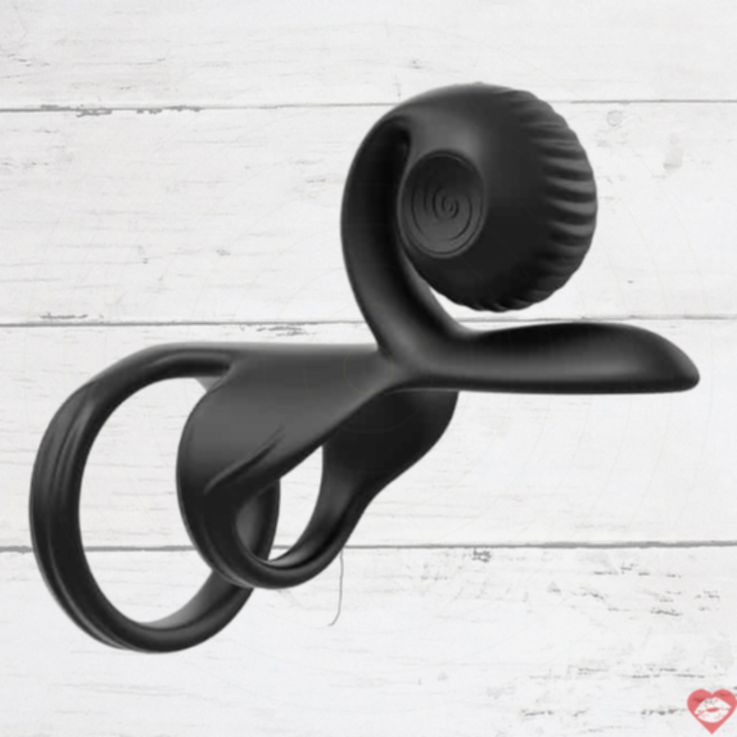 SVibe Snail Jovi Vòng Rung Bi Đen Remote 3.5cm