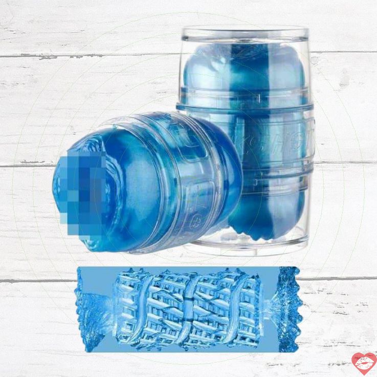Fleshlight Quickshot Alien 2 lỗ TPE trong suốt 11.3cm