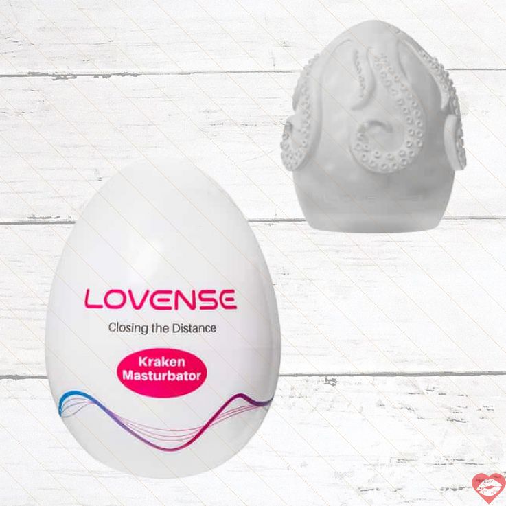Lovense Kraken Egg Trắng Siêu Mềm Mịn