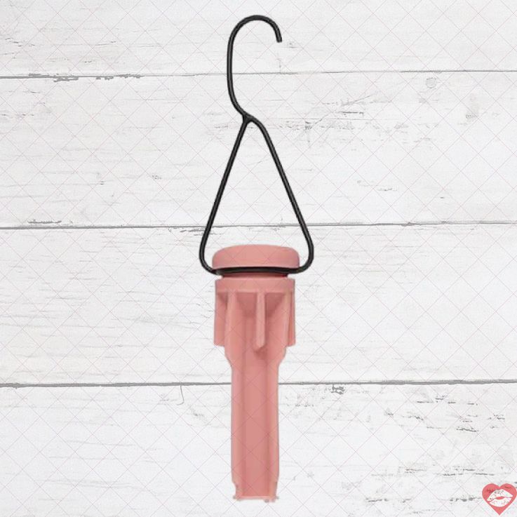 Fleshlight Hang Dry Holder Đen Kim Loại Treo Khô Nhanh